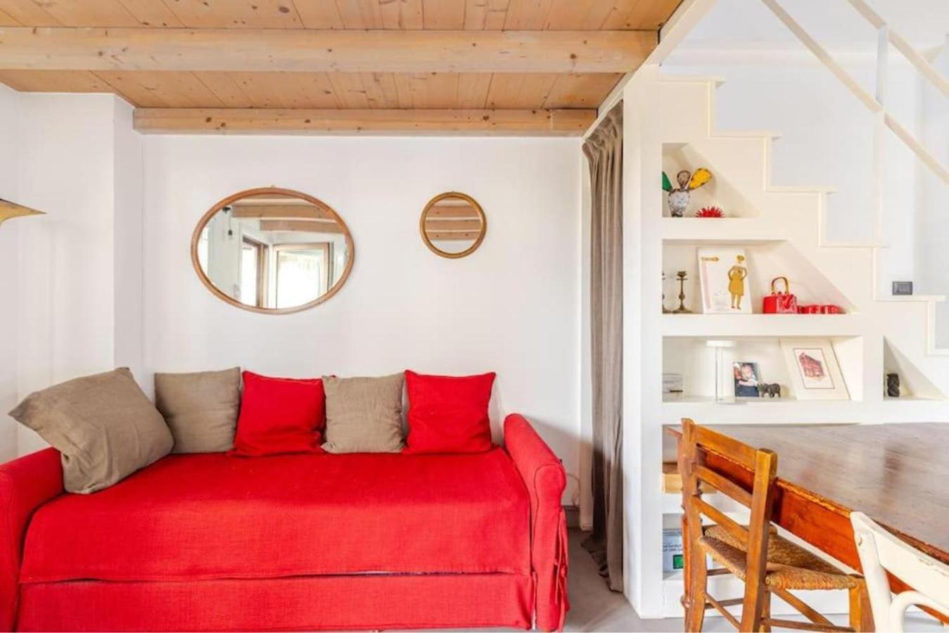 Tiny House On Water Surrounded By Greenery *